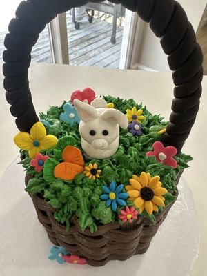 Easter cake  at Veg on Board in Calverton