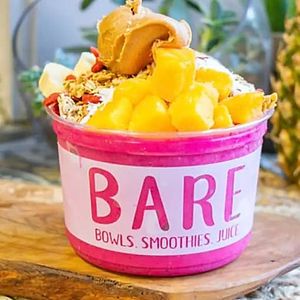 Beach Bum Smoothie Bowl at Bare Blends in Denver