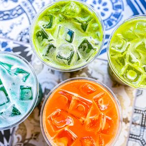 Bare fresh pressed juices at Bare Blends in Denver