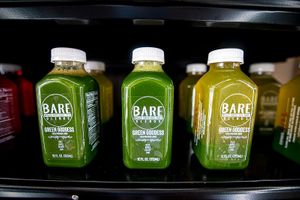 Bare Bottled Juice at Bare Blends in Denver