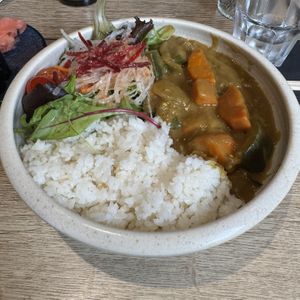 Yasai curry vegan - Curry de legumes   at L'Annexe du Café Japonais in Bordeaux