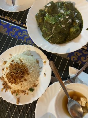 Rice. Green curry with tofu    at RD's in Lisbon