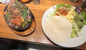 Fajitas  at Hard Rock Cafe in Newcastle Upon Tyne