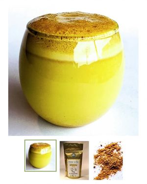 Le lait doré, un  de nos produits préférés! at Café Les Estries in Magog