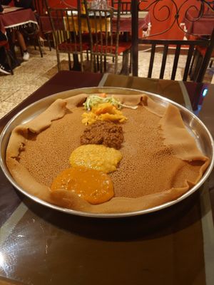 Yetsom Beyaynetu at Habesha in Manchester