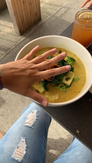 Size is bigger than my head lol at Chau Veggie Express in Vancouver