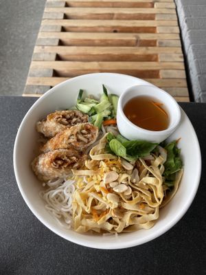 Rickshaw bowl.   at Chau Veggie Express in Vancouver