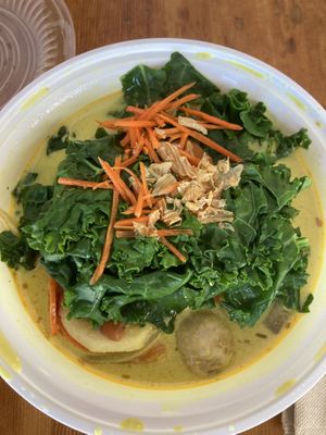 Golden Temple Soup  at Chau Veggie Express in Vancouver