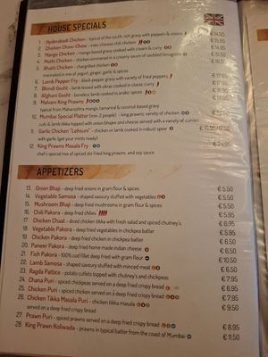  at Mumbai Masala in Lanzarote