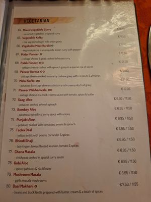  at Mumbai Masala in Lanzarote
