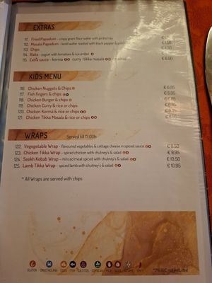  at Mumbai Masala in Lanzarote