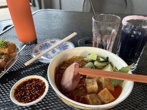 Coco curry noodles  at Good Fortune Co in Memphis