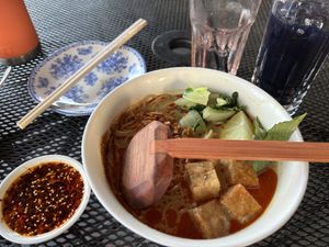 Coco curry noods   at Good Fortune Co in Memphis