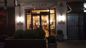 Interior at Gecko Coffeehouse in East London