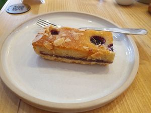 Blueberry bakewell 😋 at Gecko Coffeehouse in East London