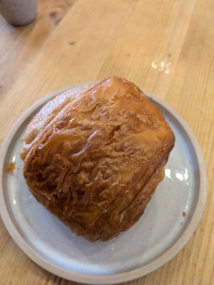 Pain au chocolate at Gecko Coffeehouse in East London