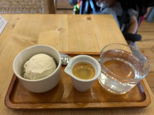 Affogatto at Gecko Coffeehouse in East London
