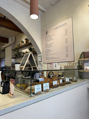   at Gecko Coffeehouse in East London