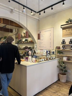   at Gecko Coffeehouse in East London