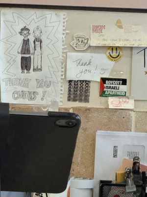   at Gecko Coffeehouse in East London