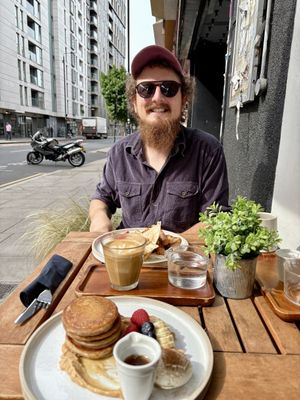   at Gecko Coffeehouse in East London