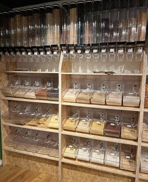 Grains in bulk at Cork Rooftop Farm Shop in Cork