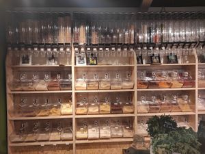 Bulk grains at Cork Rooftop Farm Shop in Cork