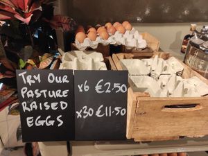 Eggs at Cork Rooftop Farm Shop in Cork