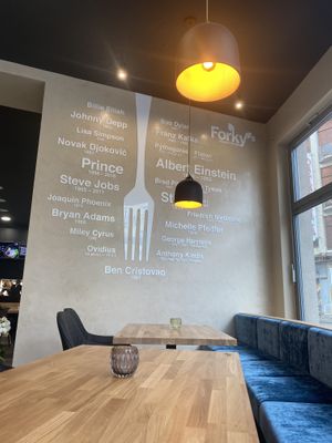 Beautiful place  #Veganuary at Forky's - Ostrava in Ostrava