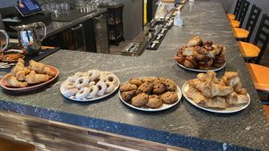 Bakery items #Veganuary at RED LENTIL in Sharon