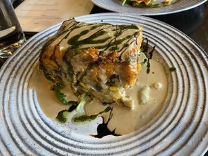 Shepards pie  at RED LENTIL in Sharon