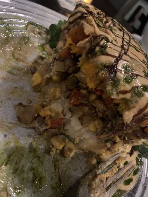 Vegans Shepard’s pie   at RED LENTIL in Sharon