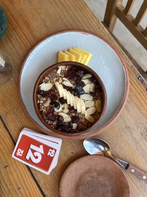 Oatmeal  at Doba in Mazunte