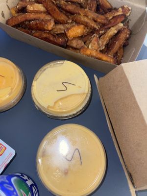 Spicy Sauce   at Mesy Burger in Kensington