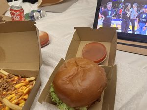   at Mesy Burger in Kensington