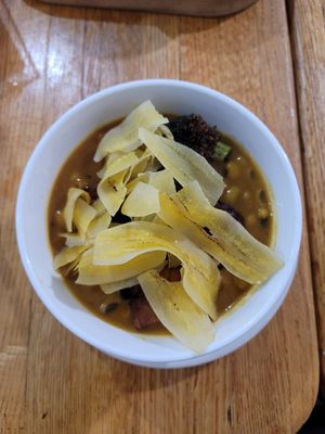 Garbanzo curry at O'Kims in Honolulu