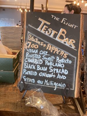 Delicious vegan special  at Breakaway Cafe in Dover