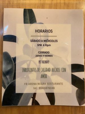 Hours at Arena Negra in Mazunte