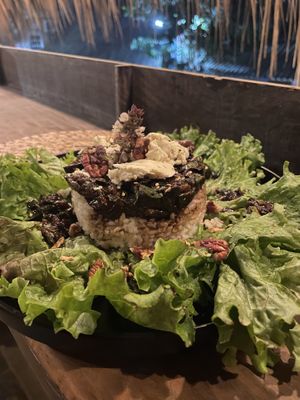 Eggplant Ricee  at Arena Negra in Mazunte