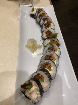 Vegan futomaki   at Kyoto in Salt Lake City