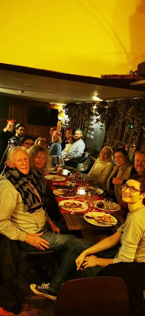 Taunton vegans meet up at The Plough Inn in Taunton