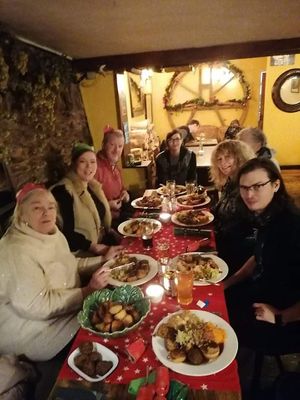 Taunton vegans meet up at The Plough Inn in Taunton