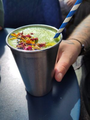 Green Goddess smoothie at Fika in Stamford