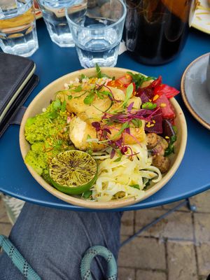 Fika Bowl with tofu at Fika in Stamford