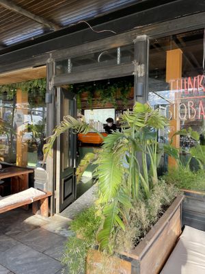 Entrance  at The Beaver Coffee Shop in Antalya