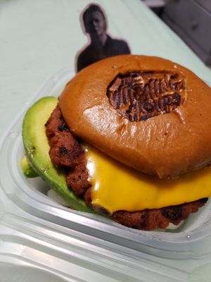 Vegan Burger at The Witching Hour - Food Truck in Bentonville