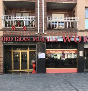 Outside at Oro Gran Muralla in Calatayud