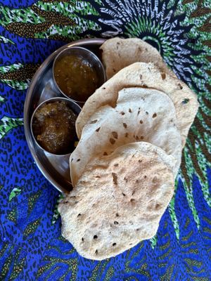 Popadoms   at En Root - Peckham in South East London