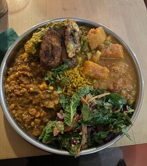 Don dada platter   at En Root - Peckham in South East London