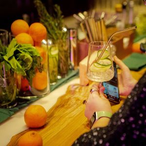 Even alcohol cocktails! #Veganuary at Tomorrow in Moscow